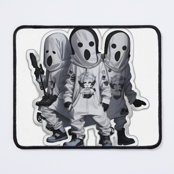 Item preview, Ghost and pals designed and sold by JapKo.
