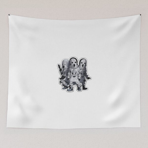 Item preview, Ghost and pals designed and sold by JapKo.