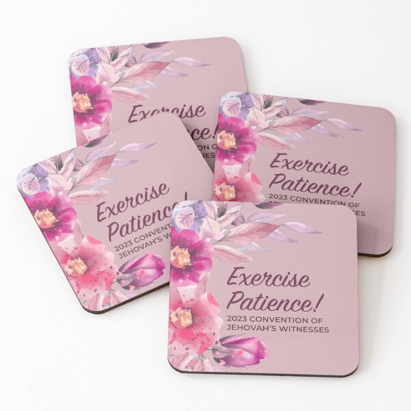 Item preview, 2023 Exercise Patience Convention - PinkGarden designed and sold by BestPlannerShop.