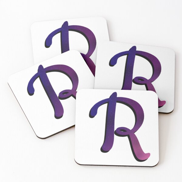 Item preview, The letter R galaxy designed and sold by AmyJStickers.