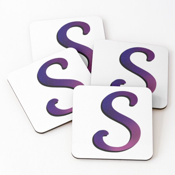 Item preview, The letter S galaxy designed and sold by AmyJStickers.
