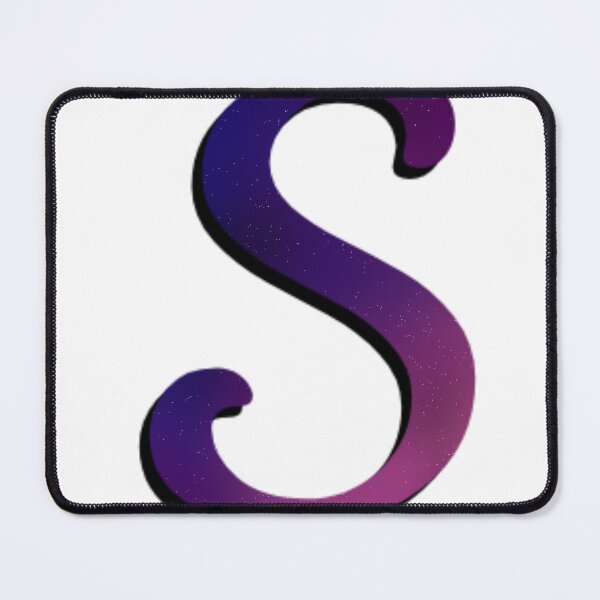 Item preview, The letter S galaxy designed and sold by AmyJStickers.