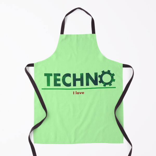 Item preview, techno, i love designed and sold by neurostructure.