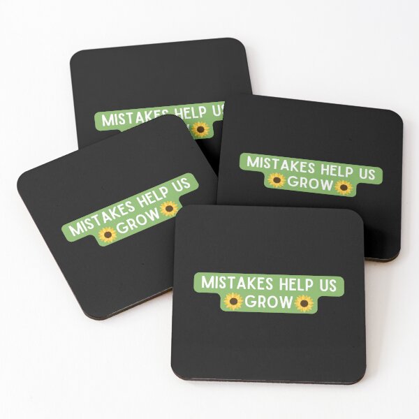 Item preview, Mistakes Help Us Grow designed and sold by StickerSparkle.