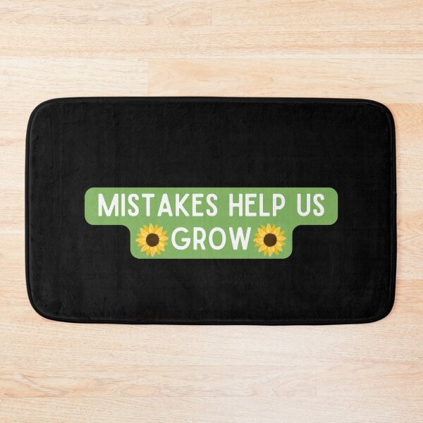 Item preview, Mistakes Help Us Grow designed and sold by StickerSparkle.