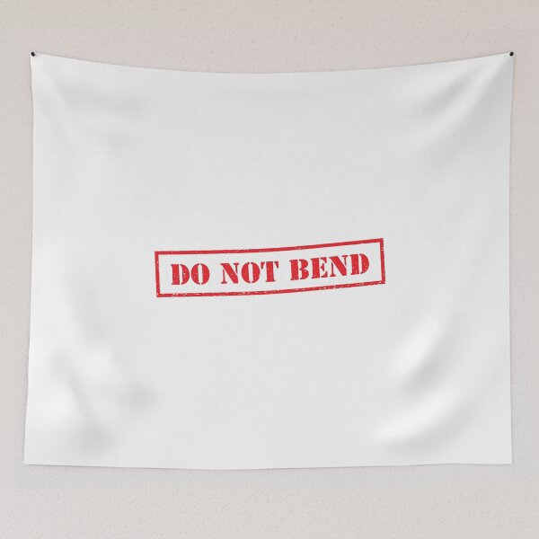 Item preview, “Do Not Bend” Stamp designed and sold by Elvin Dantes.