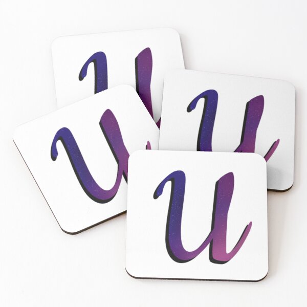 Item preview,  The letter U galaxy designed and sold by AmyJStickers.