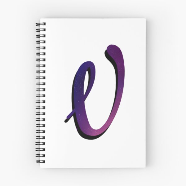 Item preview, The letter V galaxy designed and sold by AmyJStickers.