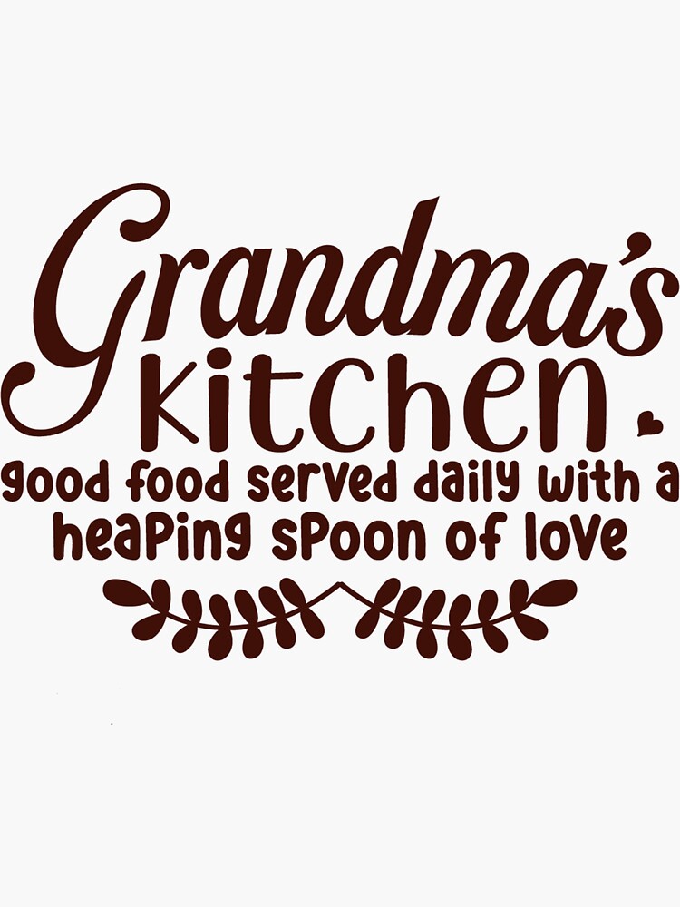 From Grandma's Kitchen with Love