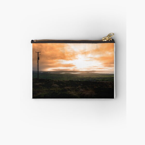 Item preview, view of the Kerry coast with telegraph masts designed and sold by morrbyte.