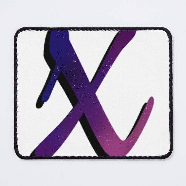 Item preview, The letter X galaxy designed and sold by AmyJStickers.