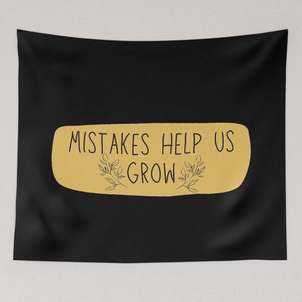 Item preview, Mistakes Help Us Grow designed and sold by festivalzone.