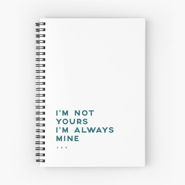 Item preview, I AM NOT YOURS, I AM ALWAYS MINE - GREEN designed and sold by Mmarianacm.