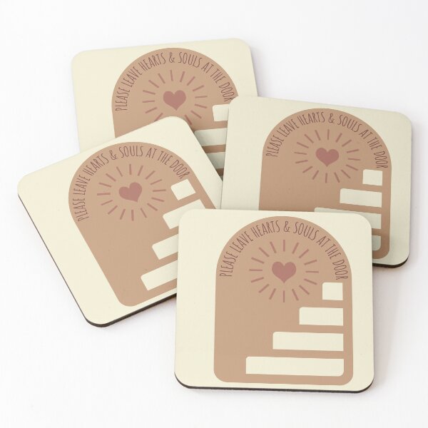 Item preview, Leave hearts and souls at the door designed and sold by StitchesSleeves.