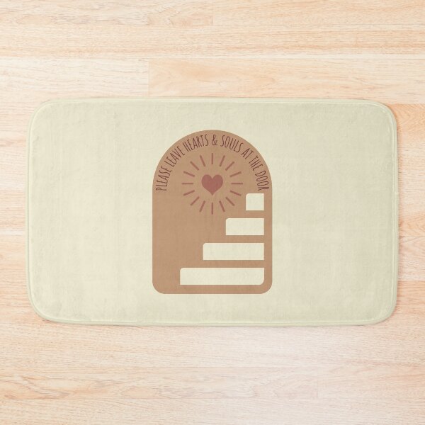 Item preview, Leave hearts and souls at the door designed and sold by StitchesSleeves.