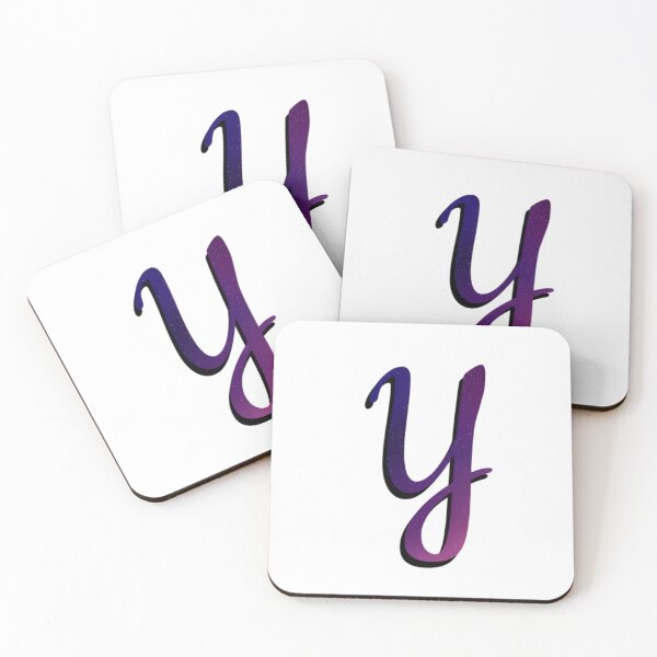 Item preview, The letter Y galaxy designed and sold by AmyJStickers.