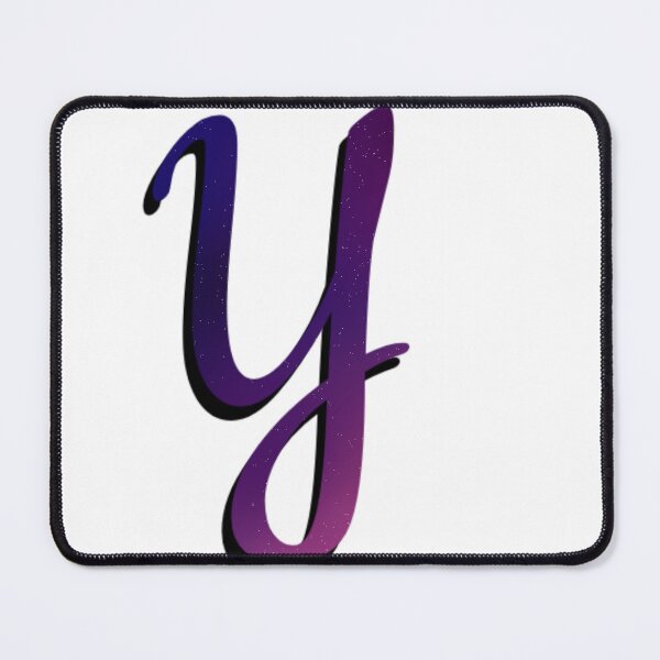Item preview, The letter Y galaxy designed and sold by AmyJStickers.