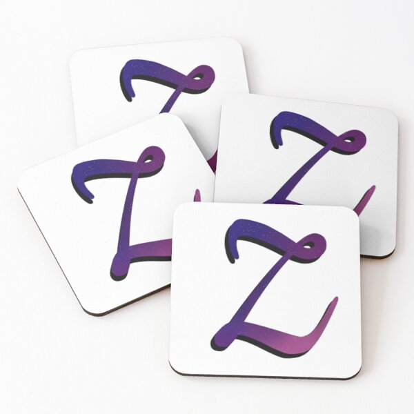 Item preview, The letter Z galaxy designed and sold by AmyJStickers.