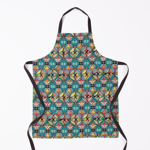 Item preview, Summery modern pattern with abstract pop art motifs designed and sold by Pflugart.