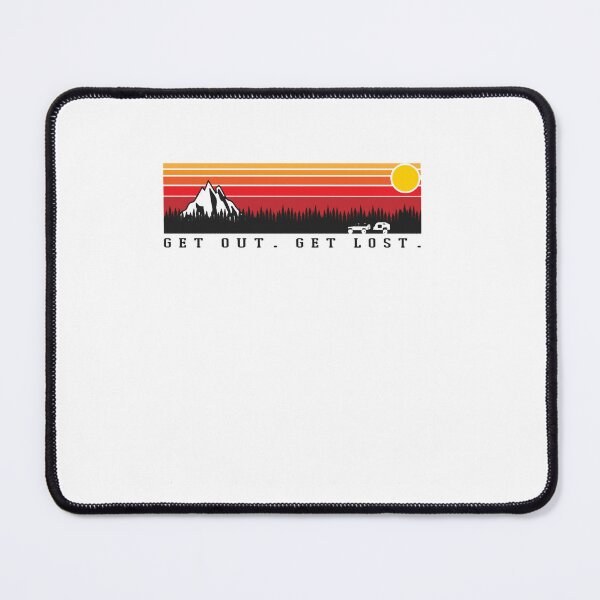 Item preview, 1st Gen Mitsubishi Montero Pajero and Trailer (Get out. Get Lost. Retro) designed and sold by prescot-emeral.