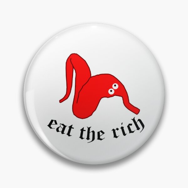 Item preview, eat the rich (worm) designed and sold by edajylix.