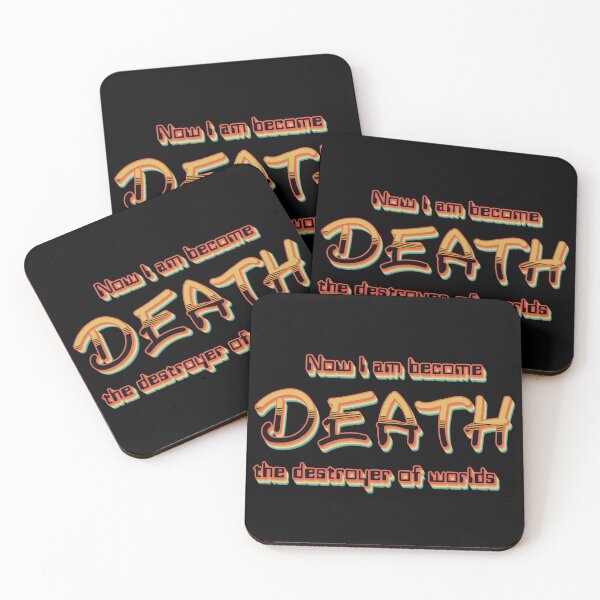 Item preview,  Now I am become Death the destroyer of worlds designed and sold by Noo-Deign.