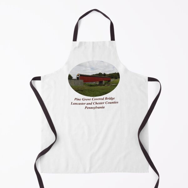 Item preview, Pine Grove Covered Bridge, Pennsylvania, World Guide numbers 38-15-22 and 38-36-41 designed and sold by gotucoveredart.