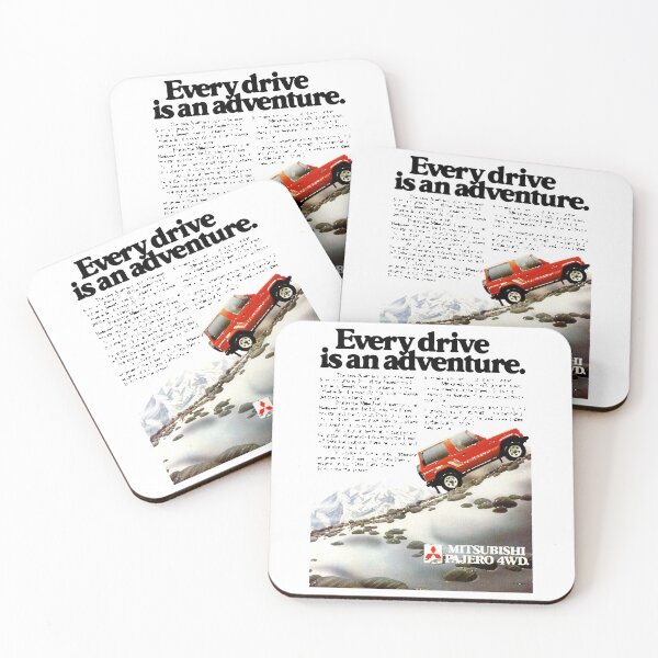 Item preview, MITSUBISHI PAJERO - ADVERT designed and sold by prescot-emeral.