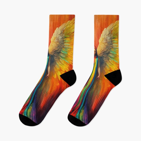 Item preview, Rainbow dream Angel 4 designed and sold by Red Witch Art.