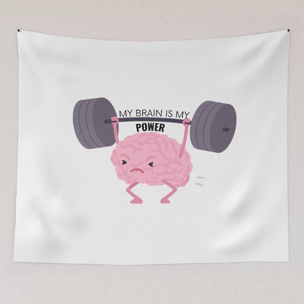 Item preview, My Brain is My Power designed and sold by Lab4YourStyle.