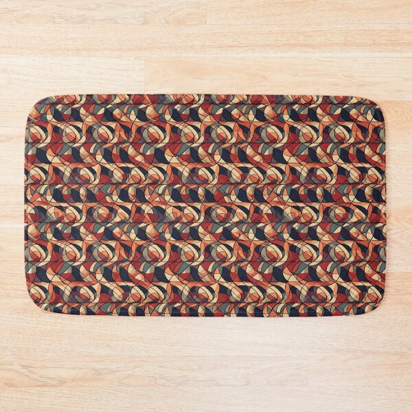 Item preview, Summery modern pattern with abstract pop art motifs designed and sold by Pflugart.