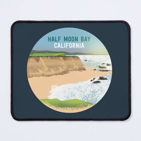 Item preview, Half Moon Bay California designed and sold by AdventureModa.