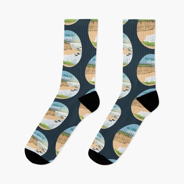 Item preview, Half Moon Bay California designed and sold by AdventureModa.