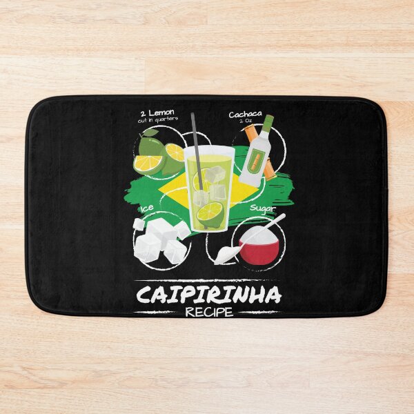 Item preview, Caipirinha Recipe Cocktail Alkohol Party designed and sold by MooonTees.