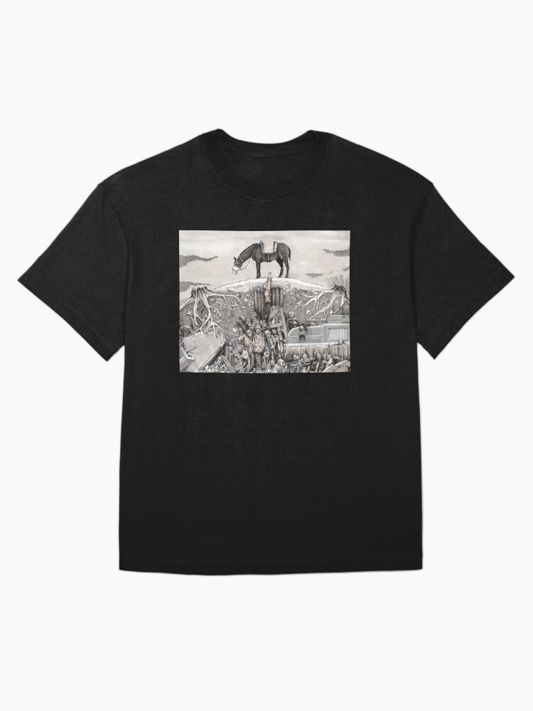 Thumbnail 3 of 7, Oversized T-Shirt, World War 1 soldiers in a battlefield trench designed and sold by tommek.