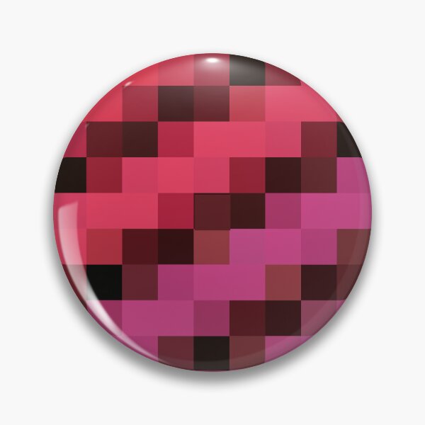 Item preview, Rockabilly Polka Party // Vintage Pink Red Retro Geometric Gingham Cluster Pattern 1980s 8bit Pixel Art designed and sold by mixedpixels.