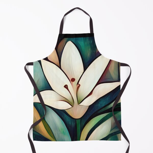 Item preview, Tropical Elegance, Cubist Flower Painting designed and sold by Liscar95.