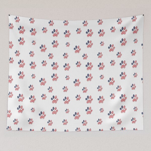 Item preview, American Flag Dog Paw designed and sold by Marshallamoakohene.