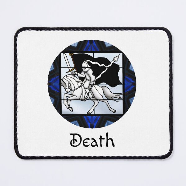 Item preview, Major Arcana Death - Stained Glass Design for T-shirt, stickers and other accessories designed and sold by Pixel Waite.