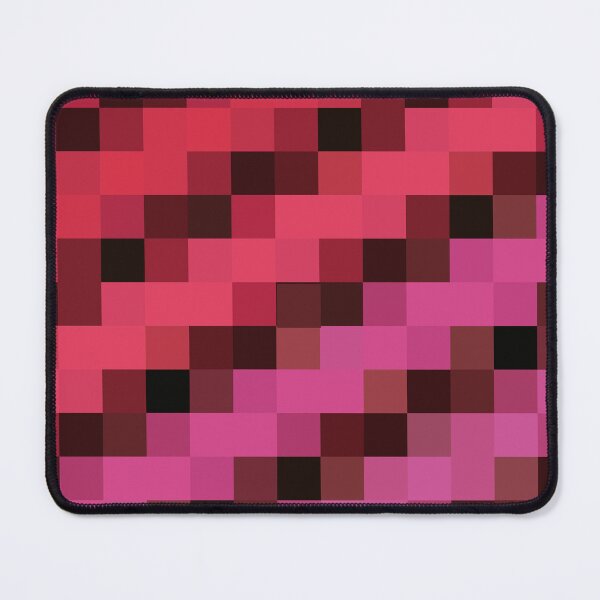 Item preview, Rockabilly Polka Party // Vintage Pink Red Retro Geometric Gingham Cluster Pattern 1980s 8bit Pixel Art designed and sold by mixedpixels.