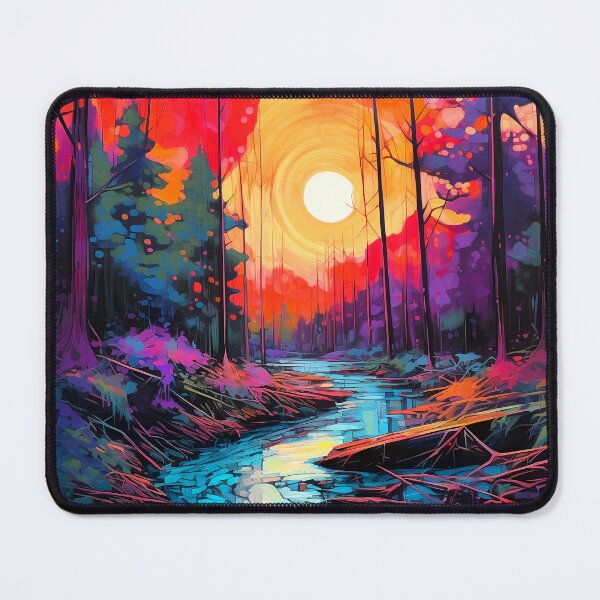 Item preview, Cascading falls on the river 12 designed and sold by Red Witch Art.