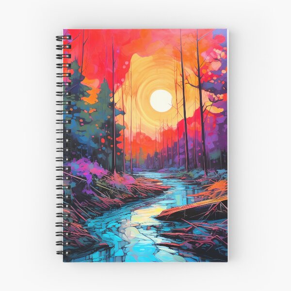 Item preview, Cascading falls on the river 12 designed and sold by Red Witch Art.