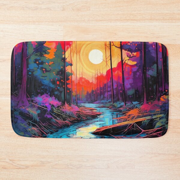 Item preview, Cascading falls on the river 12 designed and sold by Red Witch Art.