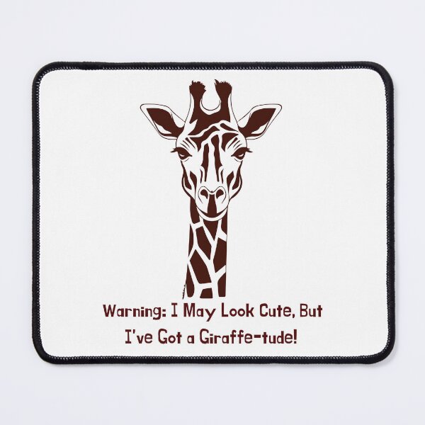 Item preview, Angry giraffe designed and sold by ArtAngiTresors.