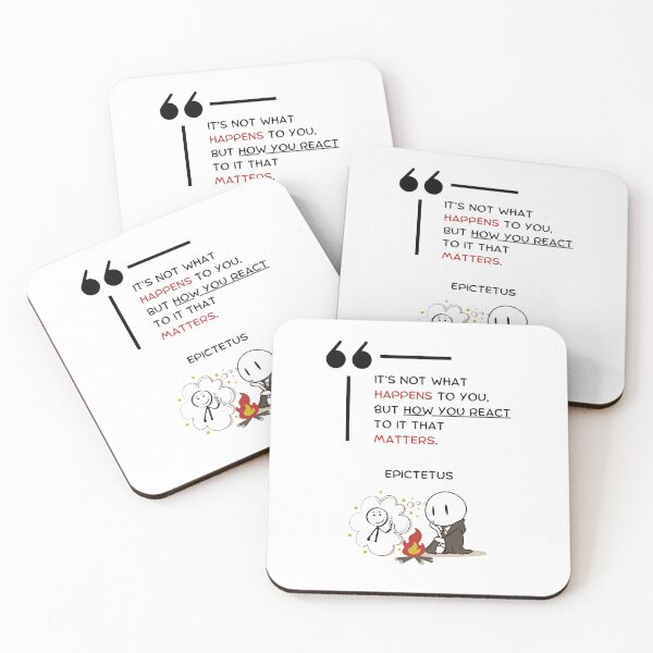 Item preview, Stoic Wisdom: Inspiring Quote by Epictetus designed and sold by sombradelsabio.