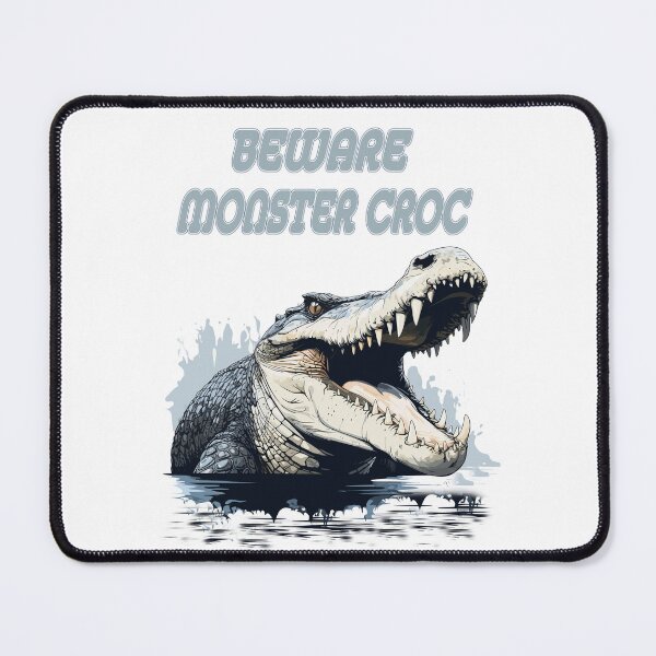Item preview, Beware Monster Crocodile designed and sold by LoneAngel.