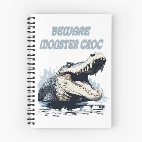 Item preview, Beware Monster Crocodile  designed and sold by LoneAngel.