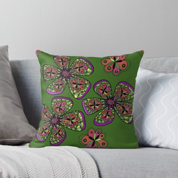 Item preview, Groovy Flowers [Sicilian Green] designed and sold by RC-aRtY.