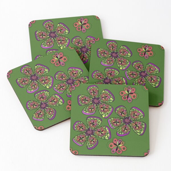 Item preview, Groovy Flowers [Sicilian Green] designed and sold by RC-aRtY.