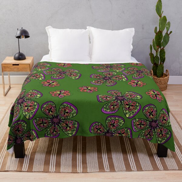 Item preview, Groovy Flowers [Sicilian Green] designed and sold by RC-aRtY.